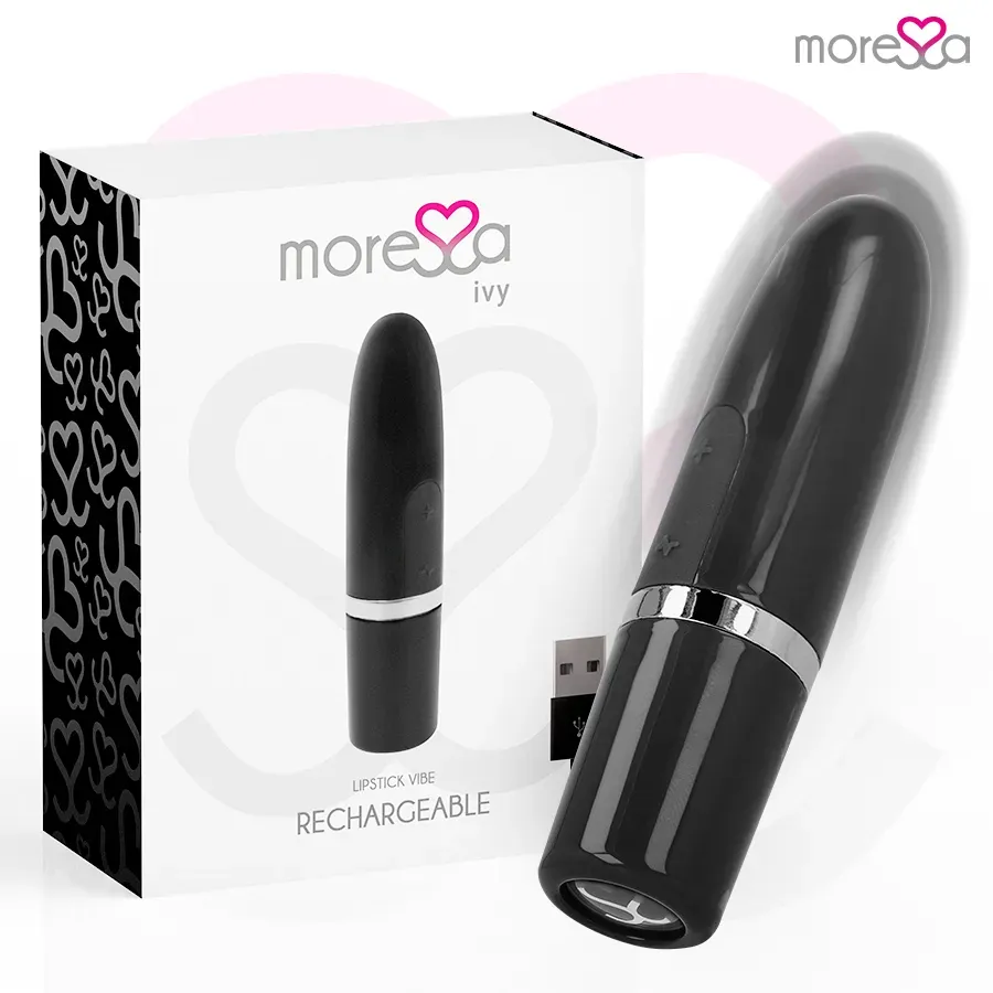 MORESSA - Ivy Vibrator Stimulator Reise Schwarz kompakt