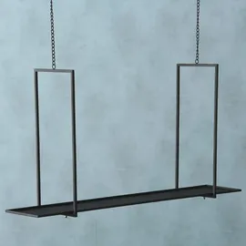 Boltze Fridolin Hängeregal Schwarz