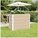 vidaXL Pflanzkübel 480 x 50 x 45 cm Weiß