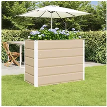vidaXL Pflanzkübel 480 x 50 x 45 cm Weiß