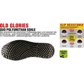 COFRA THROW S3 SRC Sicherheitsschuhe, Schwarz/Weiss, Größe 41