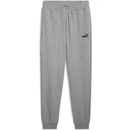 Puma Essentials No. 1 Logo French Terry Jogginghose mit Bündchen Herren 03 medium gray heather 3XL