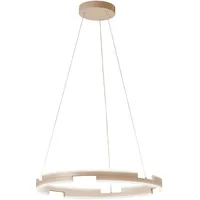 Fischer & Honsel Circly 1-flg. Ø 60 cm oval/sandfarben