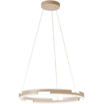 Fischer & Honsel Circly 1-flg. Ø 60 cm oval/sandfarben
