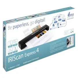 I.R.I.S. IRISCan Express 4 Mobiler Scanner, mit Papiereinzug