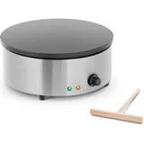 Royal Catering Crepes-Maker Ø 40 cm silber