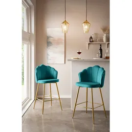 SalesFever Barhocker 2er-Set grün