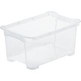 Rotho Aufbewahrungsbox Evo Easy 4l, Kunststoff transparent, 4 l