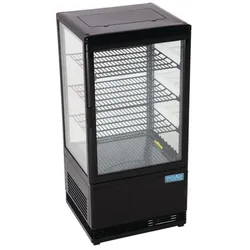 Polar Refrigeration G211 Industrieller Kühl/Gefrierschrank Vitrinenkühlschrank 68 l Freistehend
