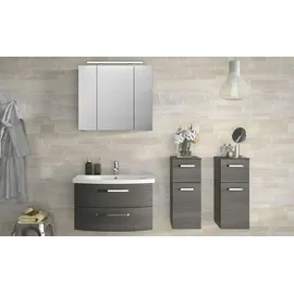Sconto Waschtischkombination 84 x 53,7 x 46 cm Grau