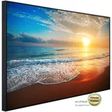 Papermoon Infrarotheizung Strand Sonnenuntergang«, Matt-Effekt - bunt