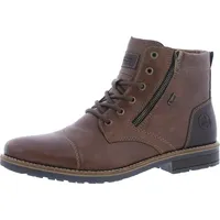Rieker Herren Stiefelette Schnürung Warmfutter 33200, Größe:41 EU Farbe:Braun