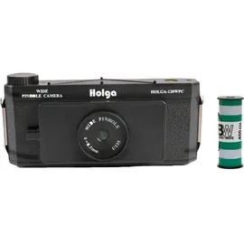 Holga 120N Set black, pinhole Medium Format Panorama (incl. B+W Film)
