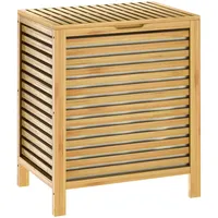 CASARIA CASARIA® Wäschekorb Bambus 70L Wäschesammler 61x51x36cm