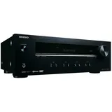 Onkyo TX-8220(B) Stereo Receiver (Hifi Verstärker 100 W/Kanal, Multiroom, Bluetooth, Streaming, DAB+/FM/RDS-Radio, MM-Phono-Vorverstärker für Plattenspieler), Schwarz