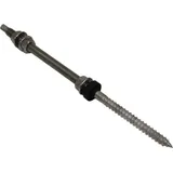 Schletter Solar Stockschrauben-Set M12x300 incl. 3 Muttern und EPDM Mont.