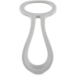 24Bottles Bottle Tie Trinkflaschenhalterung Grau Herren 
