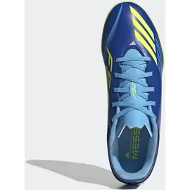 adidas F50 Messi Club TF Herren Team Royal Blue/Solar Yellow/Semi Blue Burst 43 1/3