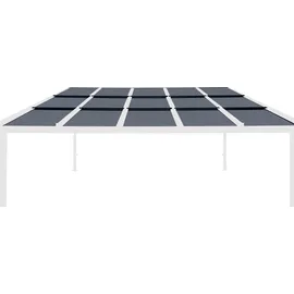 Konifera Pavillon-Ersatzdach KONIFERA "Bilbao", grau, Pavillondächer, für Anbaupavillon Bilbao BxT: 480x360 cm