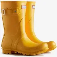 Hunter Original Short Damen Gummistiefel gelb - 36