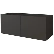 altdecor ELIO Lowboard 100 cm x 40 cm x 40 cm Schwarz Holz