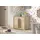 Vipack Stauraumbett Sam 90 x 200 cm Eiche dekor beige