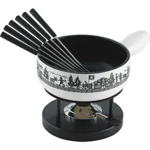 Kuhn Rikon Alpweide, Fondue Set, Mehrfarbig