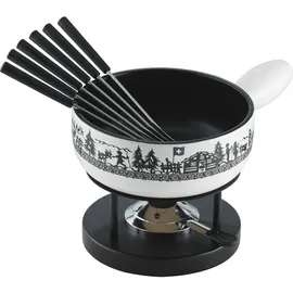 Kuhn Rikon Alpweide, Fondue Set, Mehrfarbig