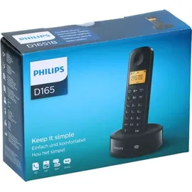 Philips D165B schwarz