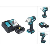Makita DTW 301 RG1 Akku Schlagschrauber 18 V 330 Nm 1/2" Brushless + 1x Akku 6,0 Ah + Ladegerät