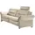 Hukla Couch Leder 3-Sitzer Beige