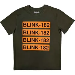 Blink-182 Unisex T-Shirt Log Repeat (size XXL)