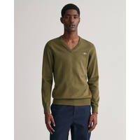 GANT Classic Pullover mit V-ausschnitt - Junipper Green -