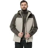 Jack Wolfskin Taubenberg 3in1 Jacket Herren seal XL