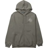 Salty Crew Global Reißverschlusspullover Dusty Olive M