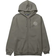 Salty Crew Global Reißverschlusspullover Dusty Olive M