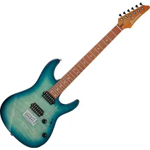 IBANEZ AZ24S1F-TXB Transparent Turquoise Burst - Ibanez E-Gitarre