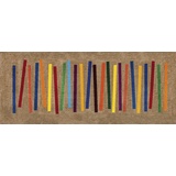 Wash+Dry Fußmatte, Mixed Stripes 80x200 cm, innen und außen, waschbar, Mehrfarbig