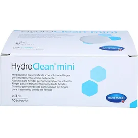 Hartmann HYDROCLEAN mini Kompressen 3 x 3 cm rund steril