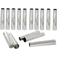 Rukauf Schaumrollen-Formen Set 10cm - Traditionelle Backform Schillerlockenform Röhrchen