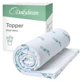 DAILYDREAM Aloe Vera Topper 200 x 200 cm Weiß
