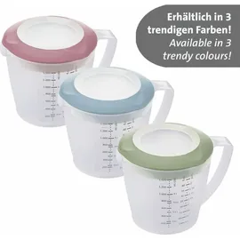 Westmark Rührbecher mit Deckel, Helena, 1,4 l, blau, 3105227B