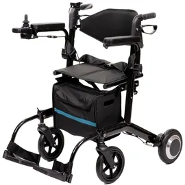 Antar Elektrischer Rollator 2-in-1-Lösung schwarz