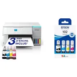Epson EcoTank ET-2956 Plus zusätzliches 102 Mulipack