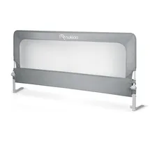 nukido Bettschutzgitter 200 cm Grau