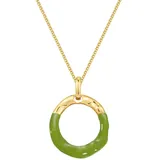 yokoamii Kette mit Anhänger AV105 Gelbgold
