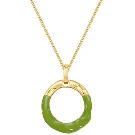 yokoamii Kette mit Anhänger AV105 Gelbgold