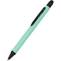 Online Schreibgeräte ONLINE® Kugelschreiber ALU Stylus mint, Schreibfarbe: blau,