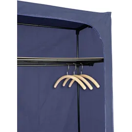 Wenko Kleiderschrank Business 75 x 160 x 50 cm Blau