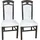 Hofmann Living And More 4-Fußstuhl Polyester beige 2er Set